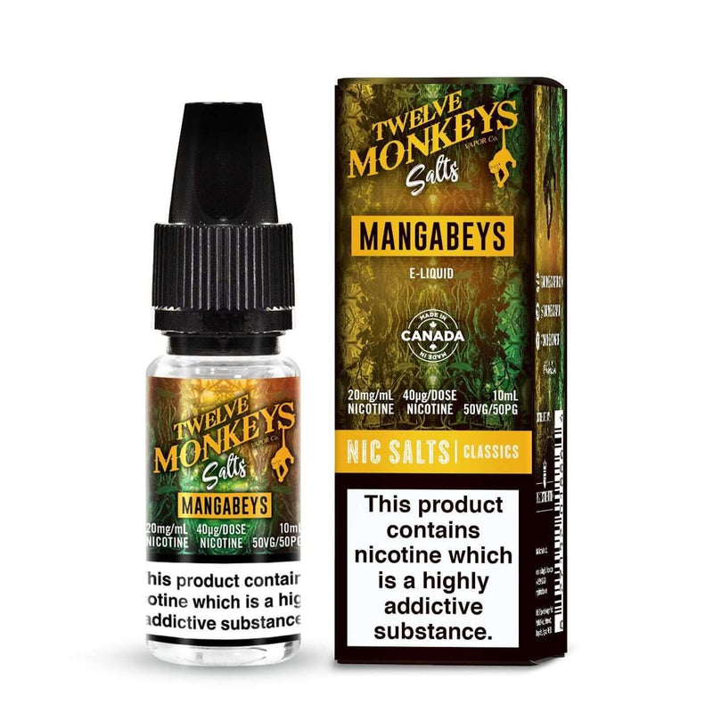 12 Monkeys - Mangabeys 10ml NicSalt